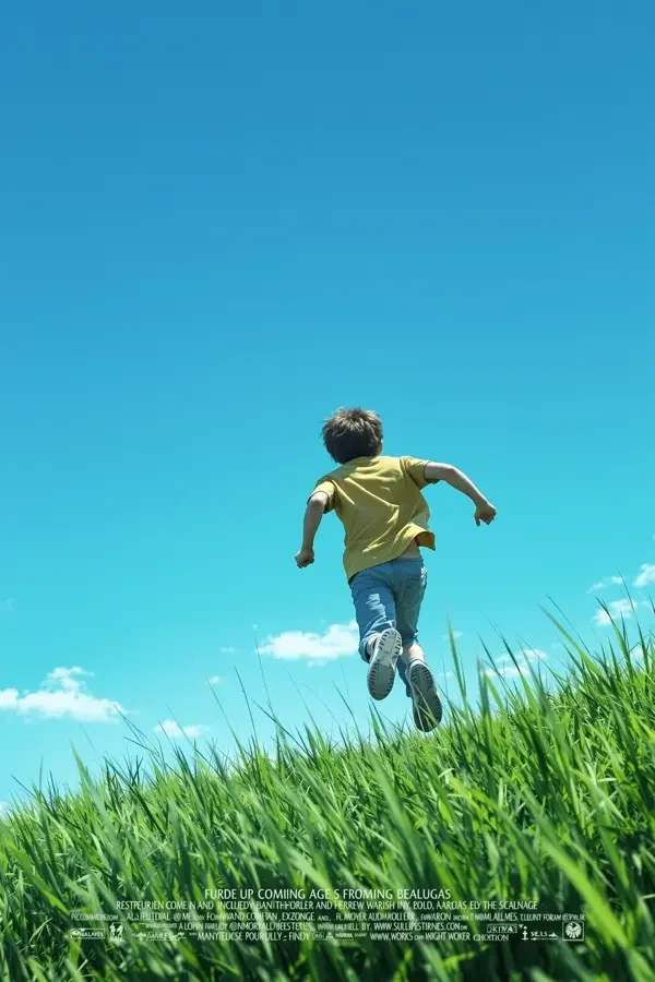溪水与少年